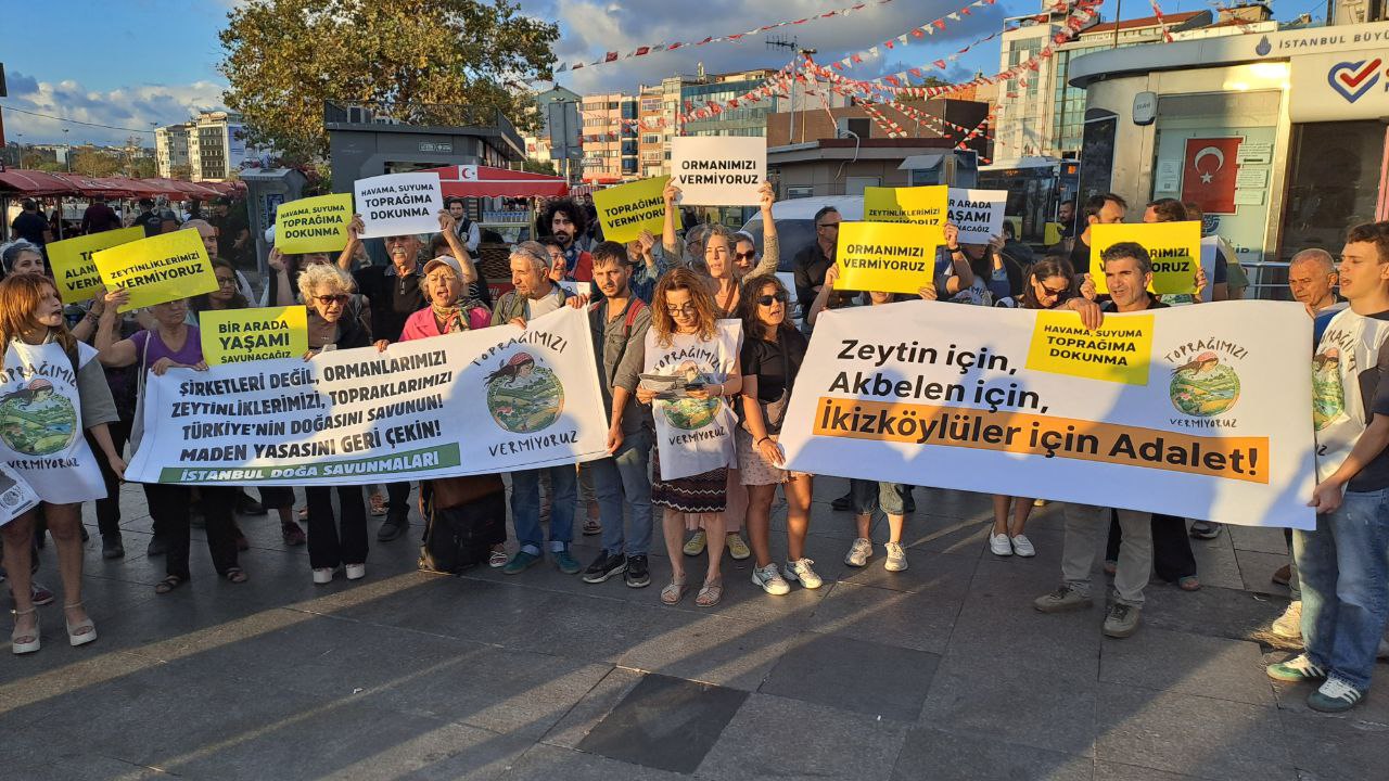 Yaşam savunucuları İkizköy için Kadıköy’de buluştu